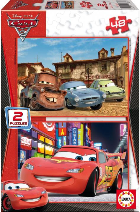 Educa Puzzle Cars 2, 2x48 dílků