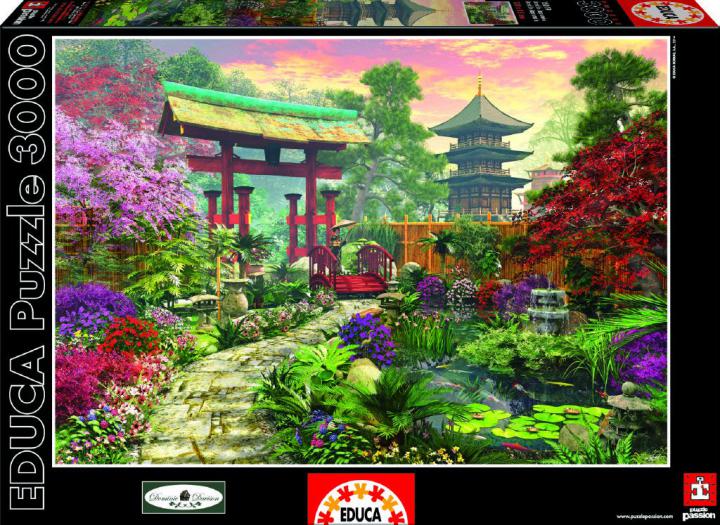 Educa Puzzle Japonská zahrada, 3000 dílků