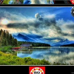 Educa Puzzle Jezero Maligne, 1000 dílků