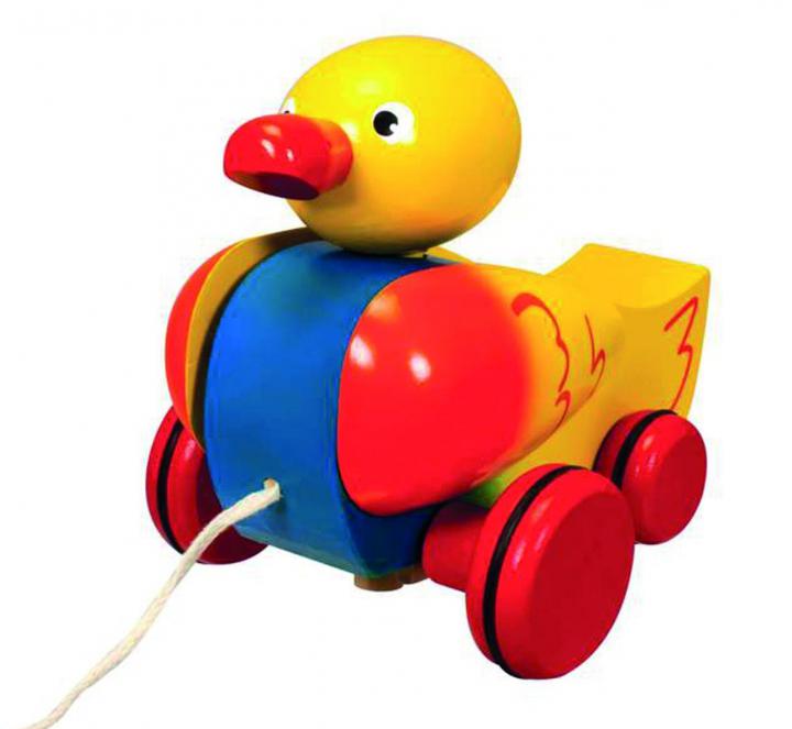 Eichhorn Dřevěná tahací kachnička