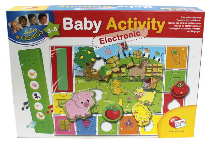 EP LINE Baby genius zvířátka na farmě, se zvuky