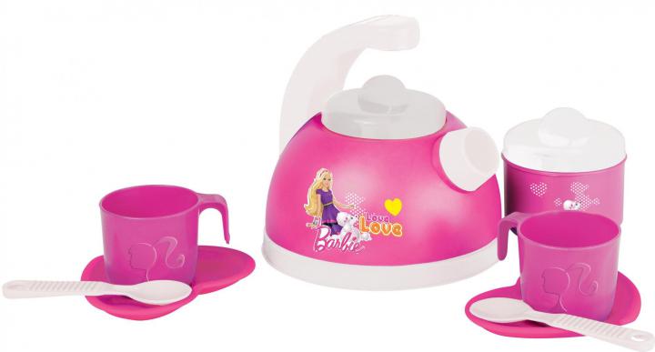 Faro Snídaňový set s konvičkou Barbie