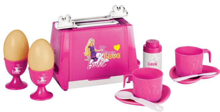 Faro Snídaňový set s toustovačem Barbie
