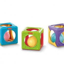 Fisher Price Hubební skládací kostky