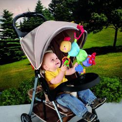 Fisher Price Veselá housenka na kočárek