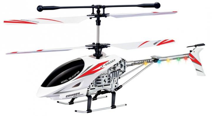 Fleg Helikoptéra Devil GYRO bílý