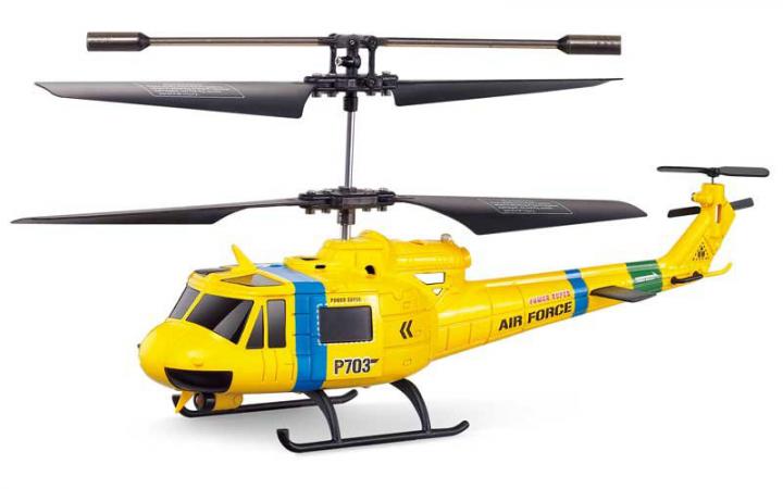 Fleg Helikoptéra Fleg Rescue Huey Gyro s figurkami