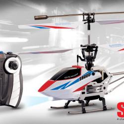 Force 4Ch vrtulník s gyroskopem Air Force 800 bílý
