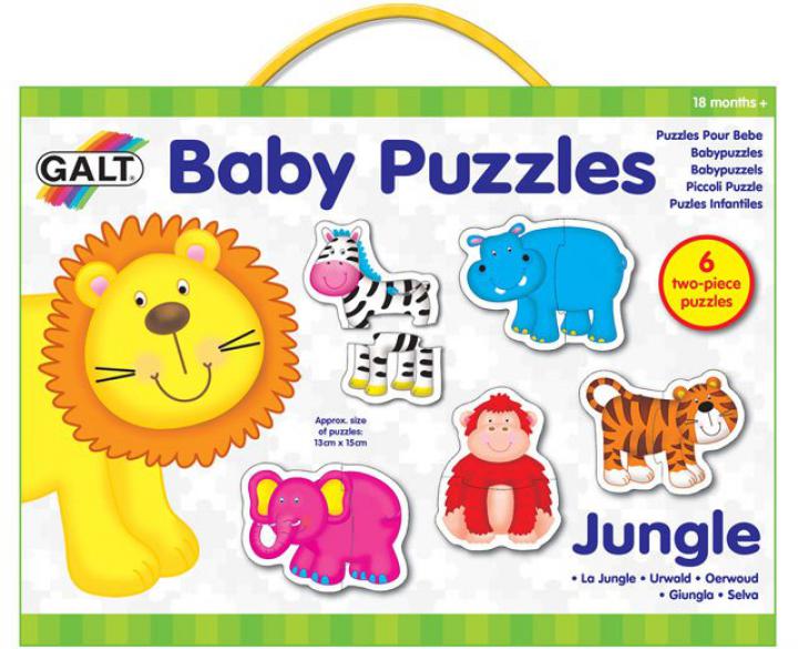 Galt Puzzle pro nejmenší – zvířátka v džungli 2