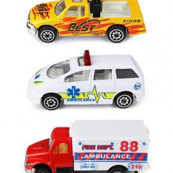 GearBox Autíčka 1:64, sada 5ks