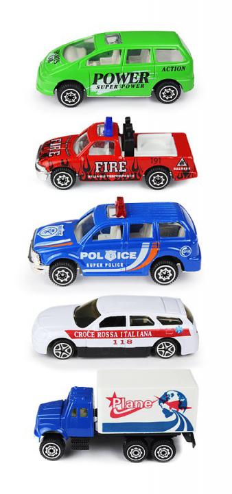 GearBox Autíčka 1:64, sada 5ks II.