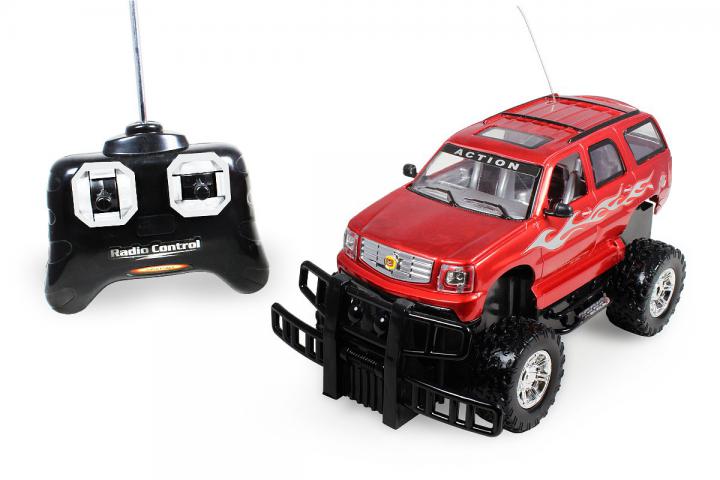 GearBox Monster truck COMBI na dálkové ovládání - červená