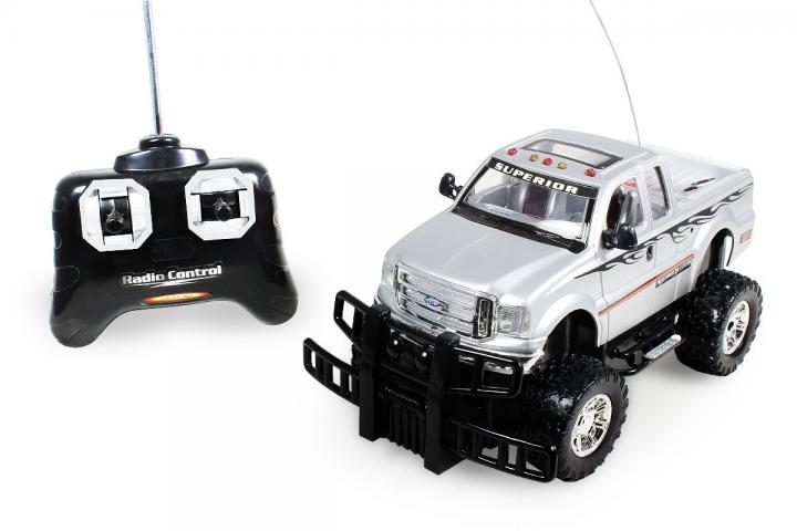 GearBox Monster truck na dálkové ovládání, stříbrná
