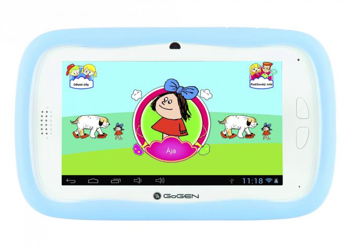 Gogen Dětský tablet - druhá generace 7´´ bílá/modrá