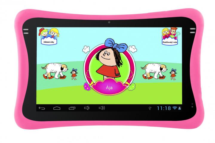 Gogen Dětský tablet - první generace 9´´ černá/fialová