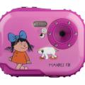 Voděodolný dětský digitální fotoaparát, růžový