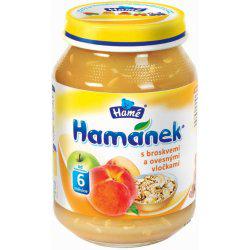 Hamánek ovocný příkrm S broskvemi a ovesnými vločkami (6m)