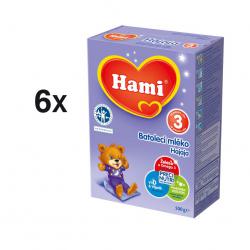 Hami 3 Hajaja batolecí mléko 6 x 500g