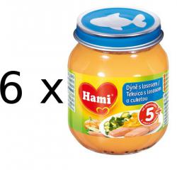 Hami Dýně s lososem a cuketou - 6 x 125g