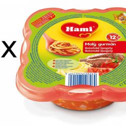 Hami masozeleninový příkrm Boloňské špagety Malý gurmán (12m)