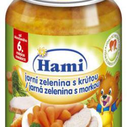 Hami masozeleninový příkrm Jarní zelenina s krůtou (6m)