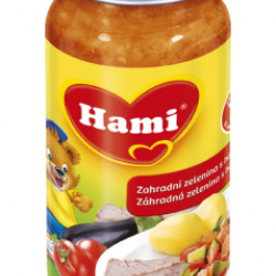 Hami masozeleninový příkrm Zahradní zelenina s hovězím (10m)