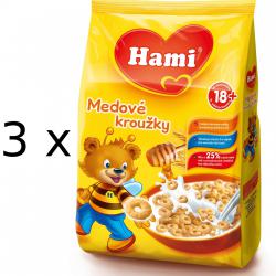 Hami Medové kroužky 3 x 180g