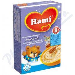 Hami mléčná kaše medová s rýžovými křupinkami na dobrou noc (8m)