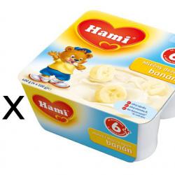 Hami Mléčný dezert Banán - 6 x (4x100g)