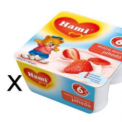 Hami Mléčný dezert Jahoda - 6 x (4x100g)