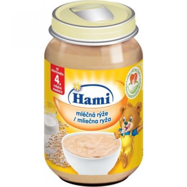 Hami obilný příkrm Mléčná rýže (4m)