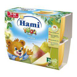 Hami ovocný příkrm 100% ovoce Hruška 4x100g (4-36m)