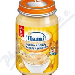 Hami ovocný příkrm Banán s piškoty (6m)