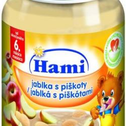 Hami ovocný příkrm Jablka s piškoty (6m)