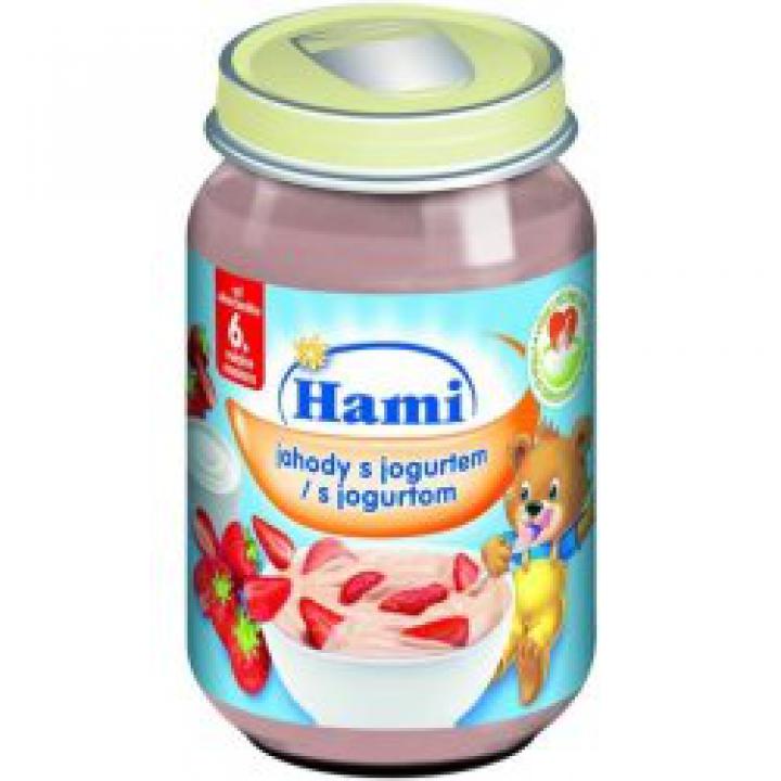 Hami ovocný příkrm Jahody s jogurtem (6m)