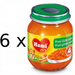 Hami První lžička mrkev - 6 x 125g