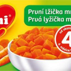 Hami První lžička mrkev - 6 x 125g