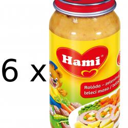 Hami Roláda - zelenina, telecí maso - 6x250g
