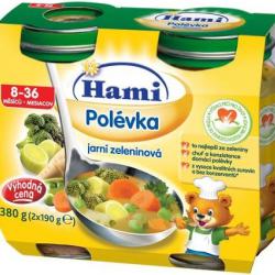 Hami zeleninový příkrm Polévka jarní zeleninová 2x190g (8-36m)
