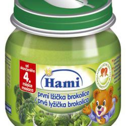 Hami zeleninový příkrm První lžička brokolice (4m)