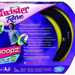 HASBRO Twister Rave taneční světelné a barevné obruče