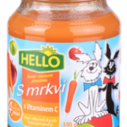 Hello ovocný příkrm S jablkem a karotkou (4m)