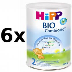 HiPP 2 BIO Combiotic - 6x800g