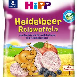 HiPP BIO Borůvkové rýžové oplatky - 7x35g