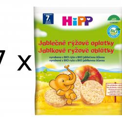 HiPP BIO Jablečné rýžové oplatky - 7x35g