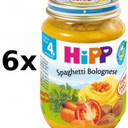 HiPP Špagety v boloňské omáčce - 6 x 190g