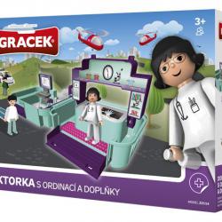 Igráček Doktorka s ordinací a doplňky