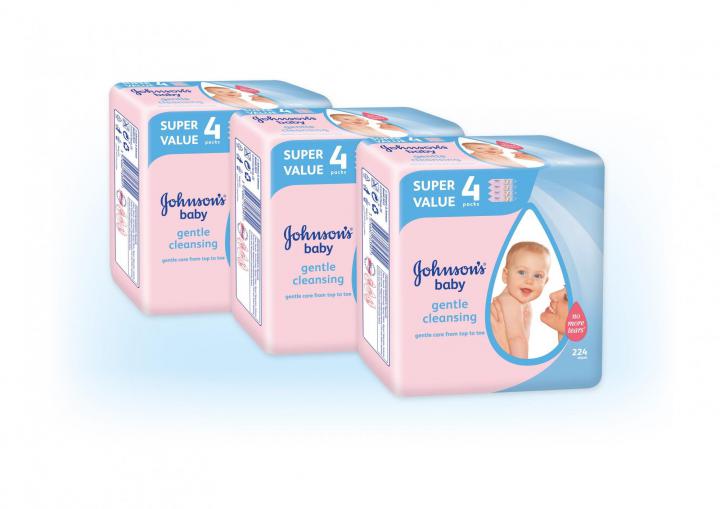 Johnson&Johnson Gentle Cleansing 3 x 224ks