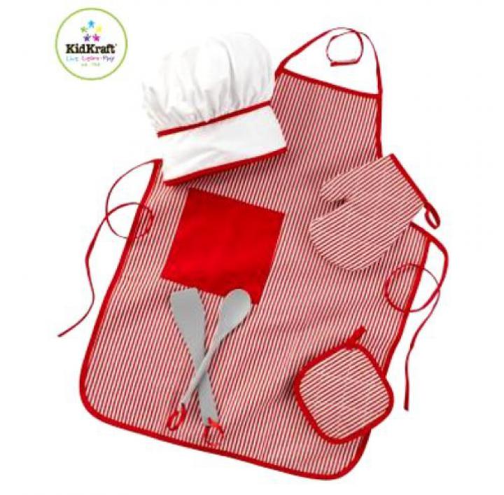 KidKraft Kuchařský set červený