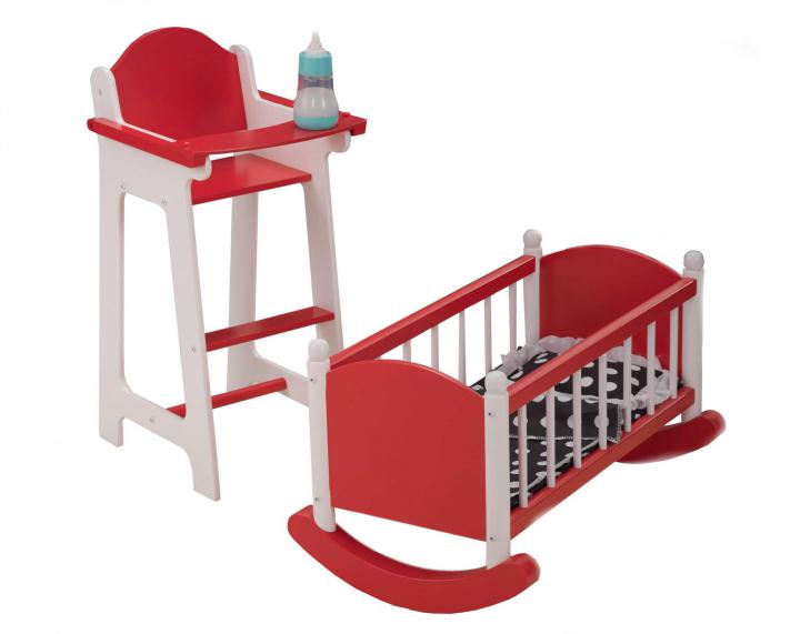KidKraft Nábytkový set pro panenky RED DARLING